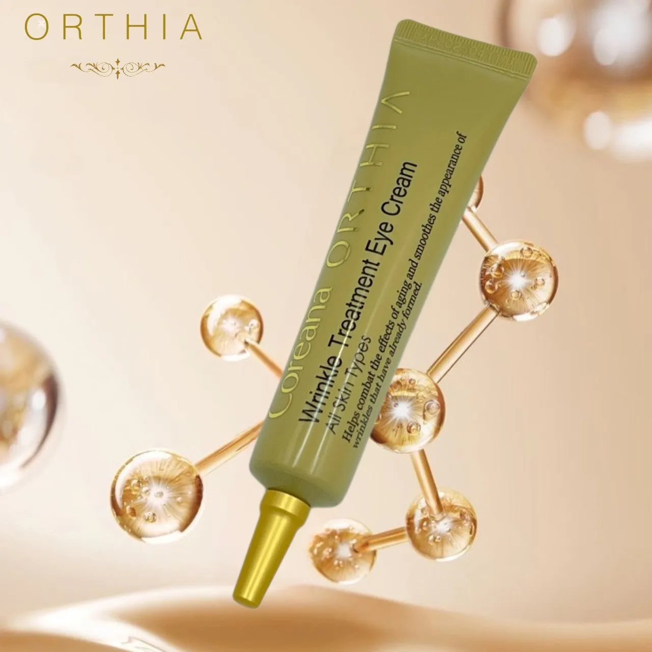 Coreana Orthia Korean Red Ginseng Eye Cream for Wrinkles