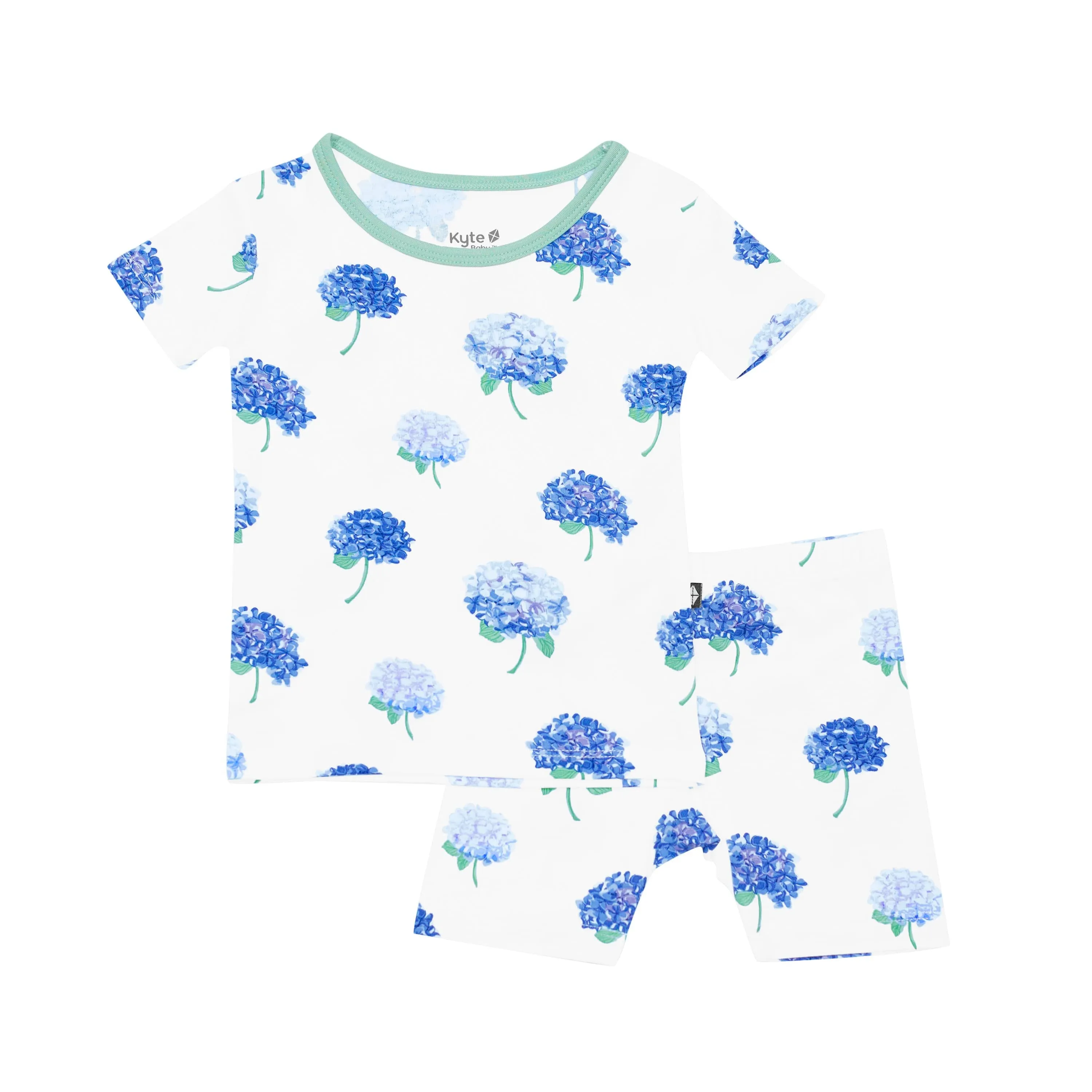 Hydrangea Short Sleeve Pajamas