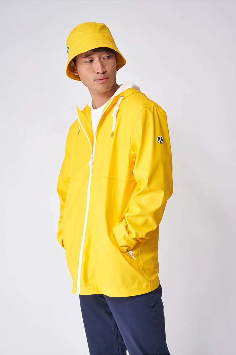 Yellow Lemon Waterproof Bucket Hat by Tanta Rainwear