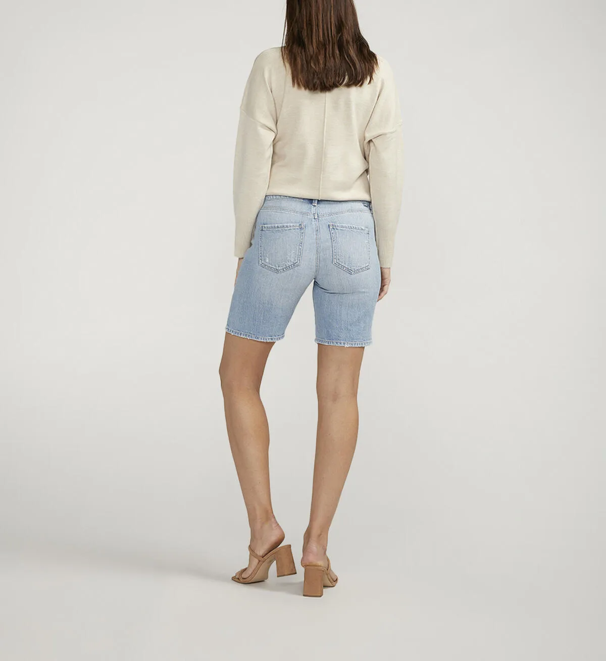 Jag Jeans Cassie Lightweight Denim Shorts 8