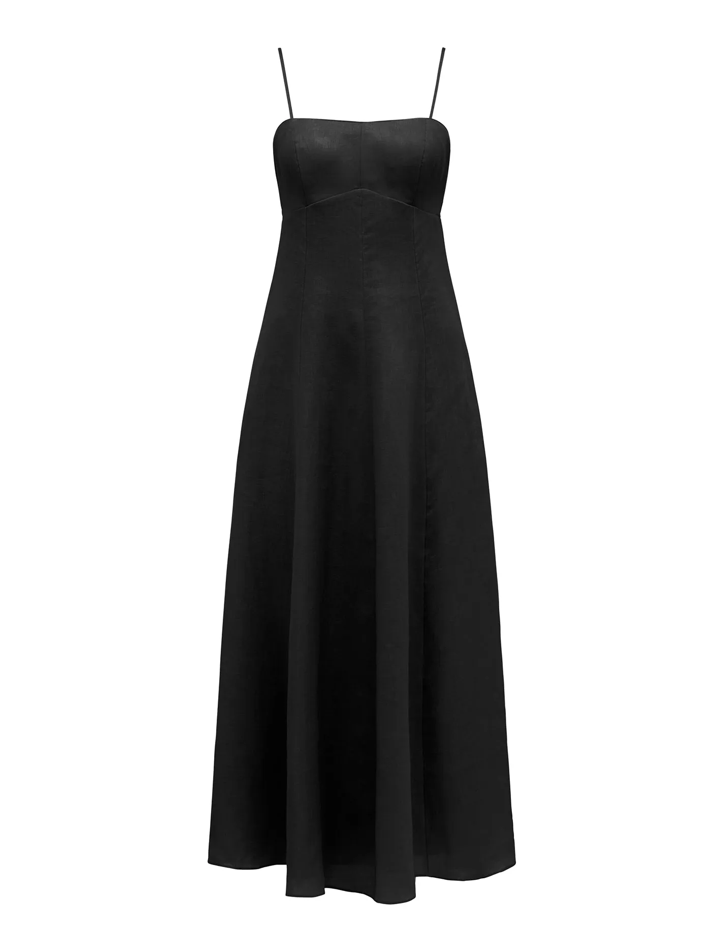 Strapless Midi Dress