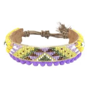 Lavender Beaded Bracelet