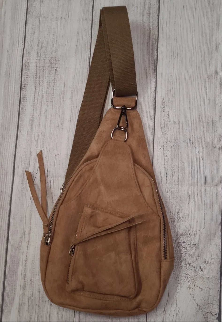 Faux Leather and Suede Bags