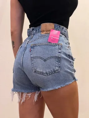 Levi's Vintage Denim Shorts with Rips