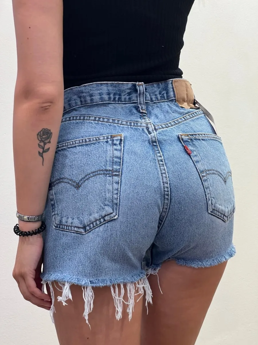 Levi's Vintage Denim Shorts with Rips