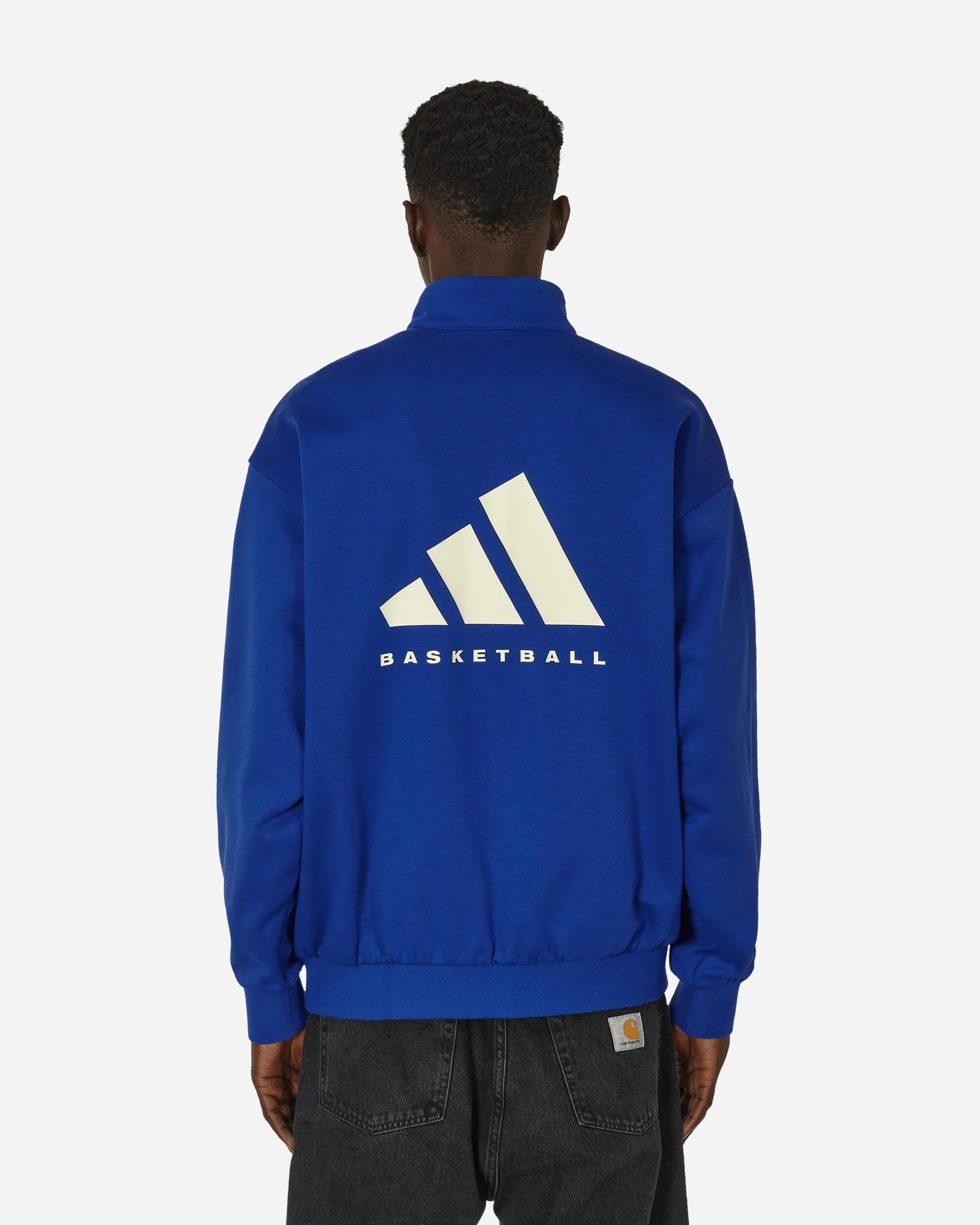 Lucid Blue Basketball Crewneck Sweatshirts