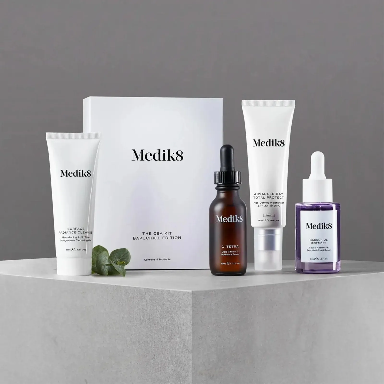 Medik8 The CSA Kit Bakuchiol Edition 50ml; 40ml; 30ml x 2