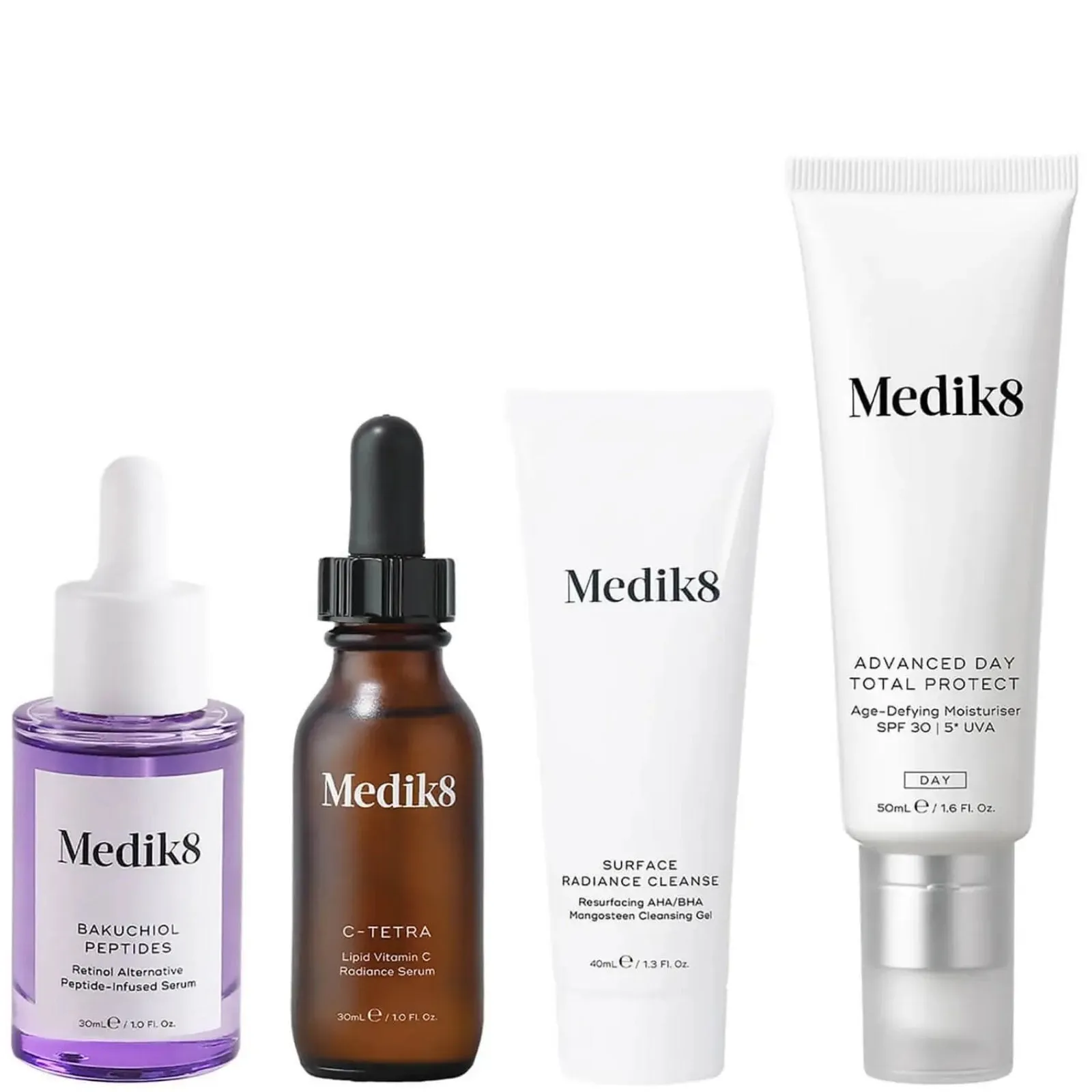 Medik8 The CSA Kit Bakuchiol Edition 50ml; 40ml; 30ml x 2