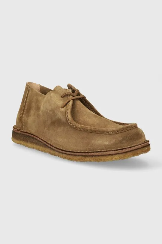 Men's Astorflex Brown Suede Shoes