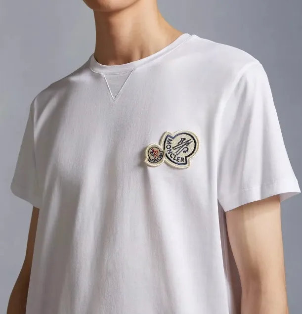 Double Logo Patch T-Shirt