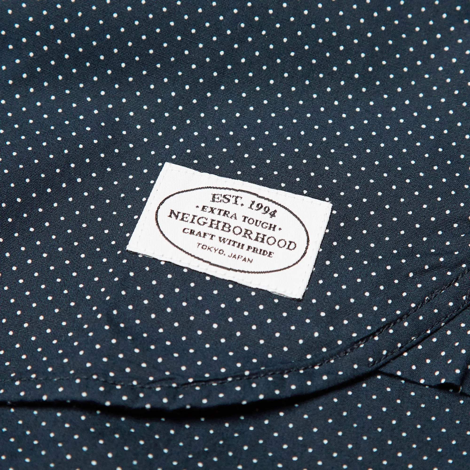 Navy Dot Double Pocket Shirt by Neighborhood