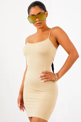 Nude Love Struck Dress