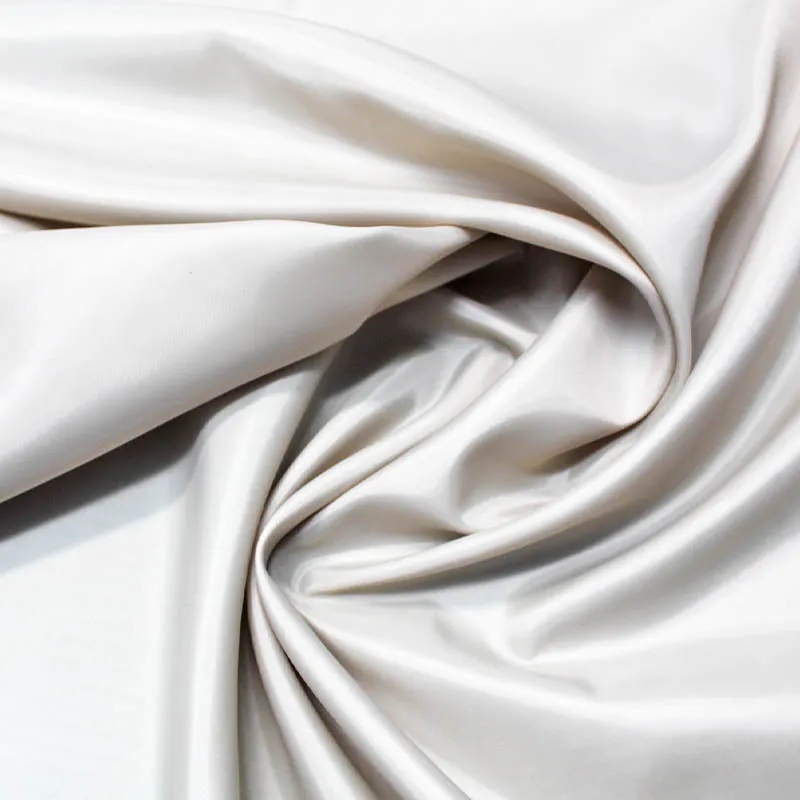 Polyester Lining Fabric Optic White