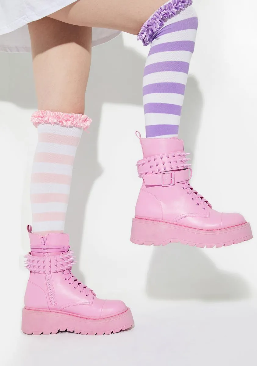 Party Crasher Combat Boots