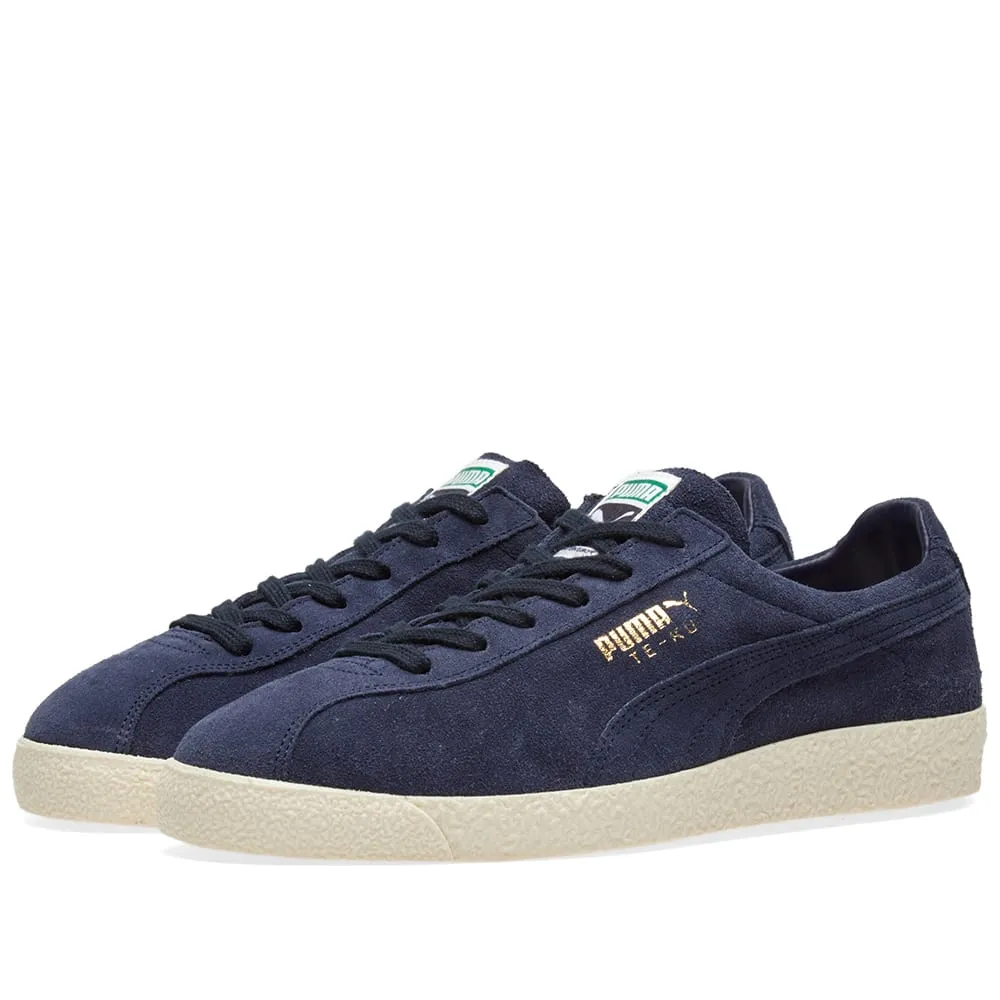 Peacoat & Gold Suede Puma TE-KU