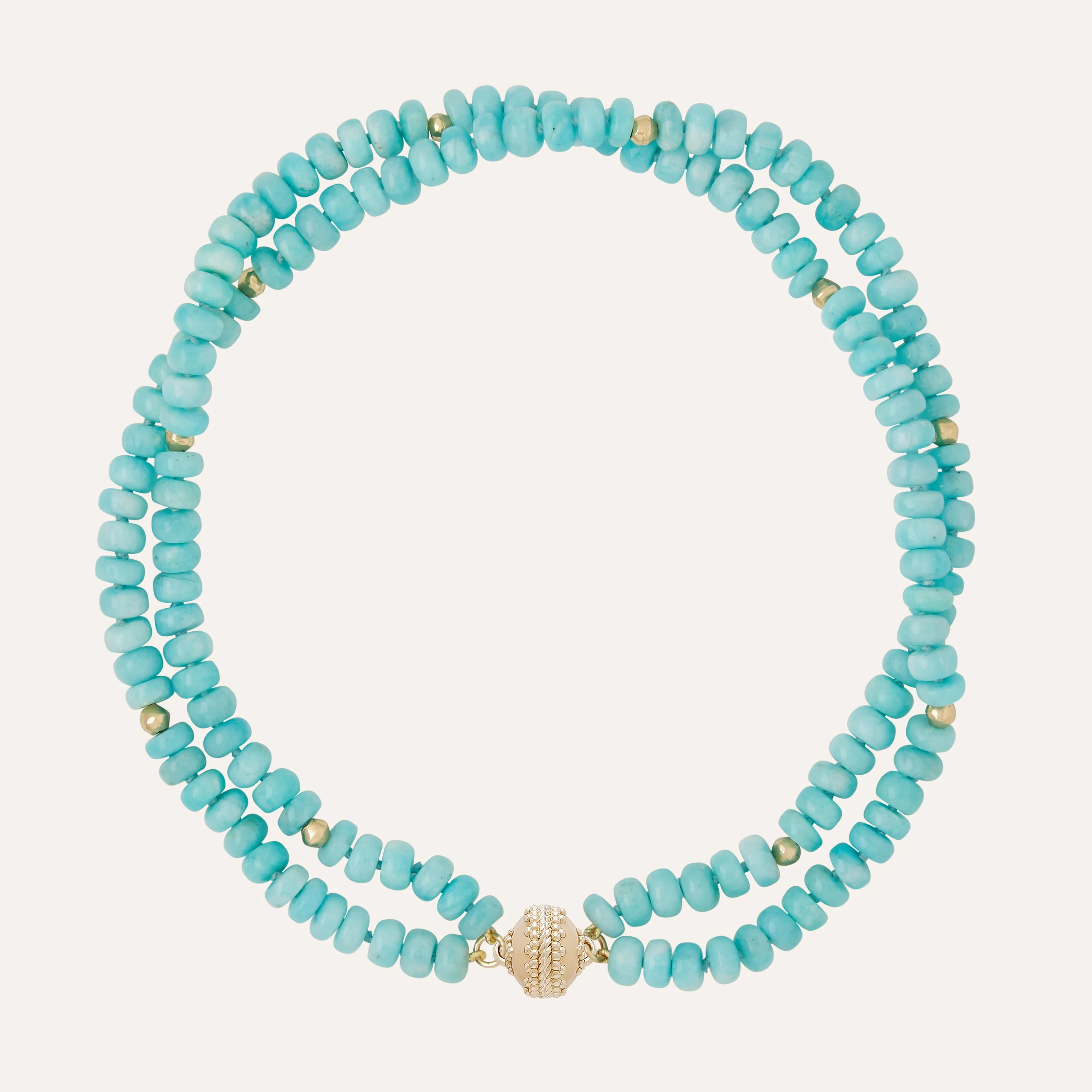 Peppercorn Amazonite 2-Strand Necklace