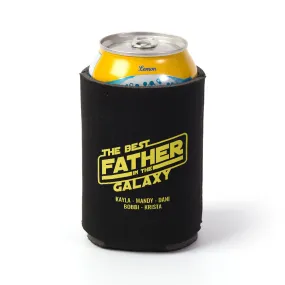 Personalized Can Wrap for Best Father In The Galaxy