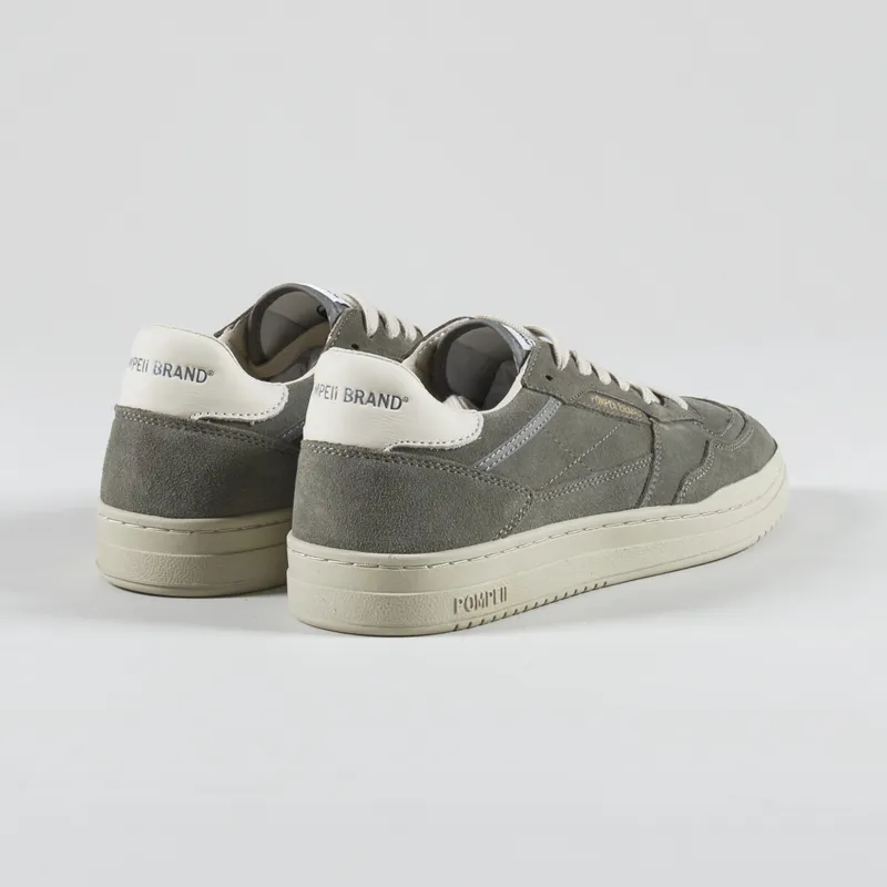 Pompeii Elan Grey Suede Shoes