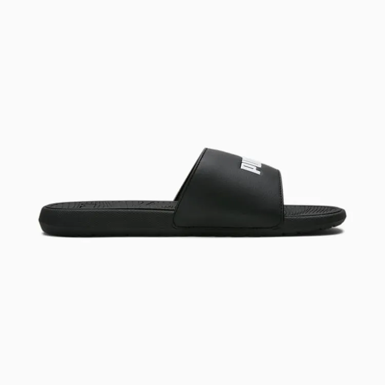 Black Slides for Men by PUMA named Cool Cat