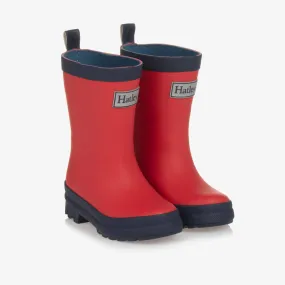 Red Blue Rain Boots