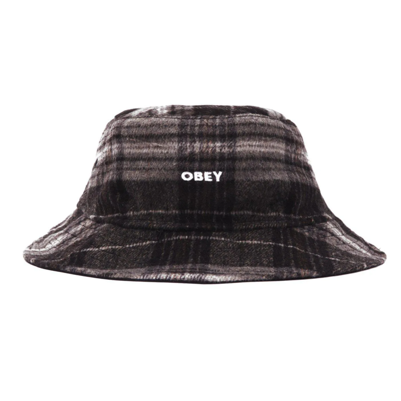 Reversible Black Multi Bucket Hat by Obey