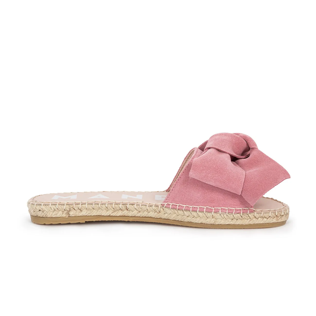 Peony Women's Suede Sandals with Bow Hamptons