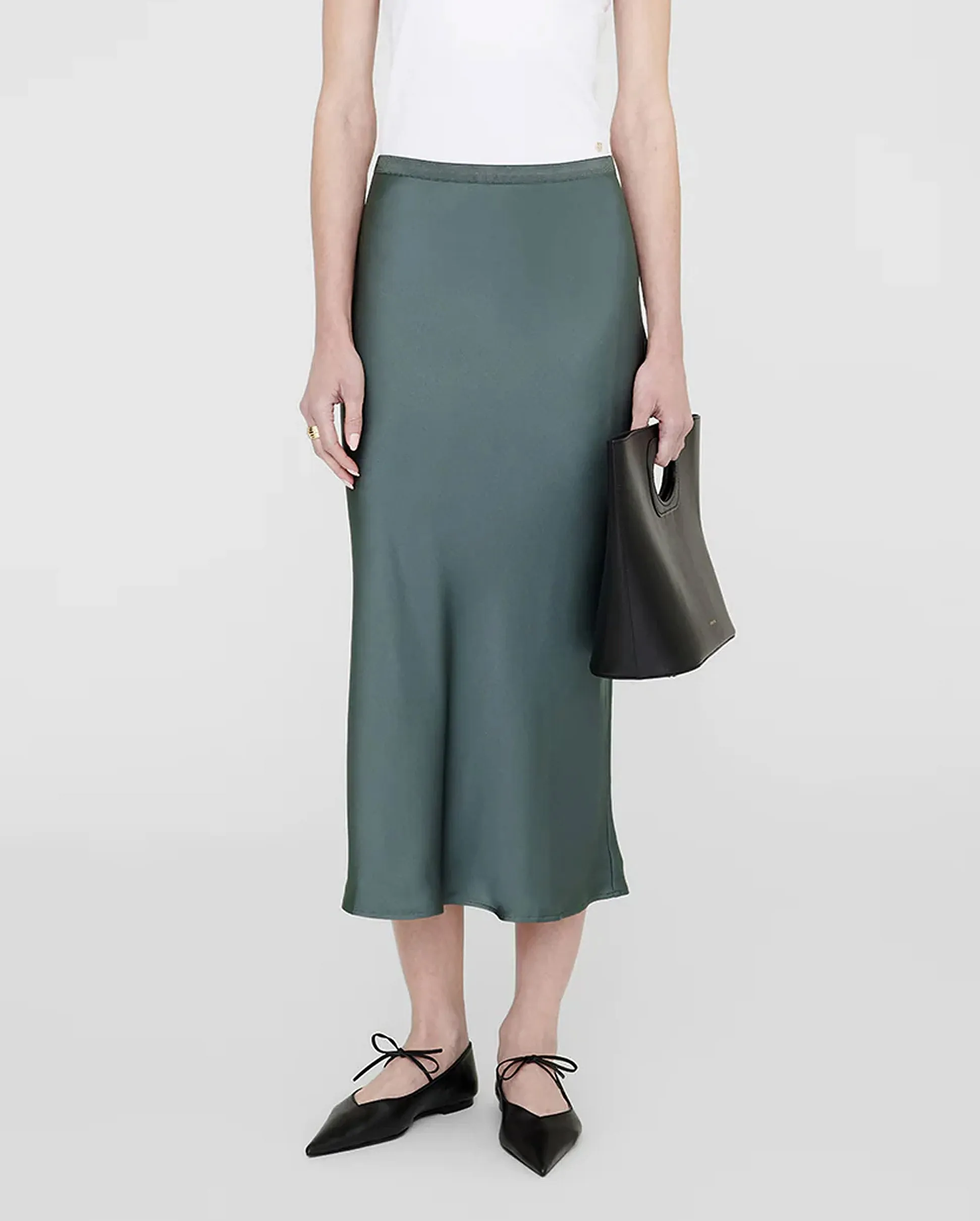 Laurel Silk Tennis Skirt