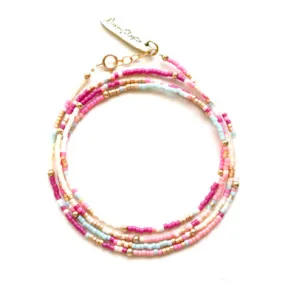 Blossom Skinny Wrap Bracelets by Bunny Shapiro