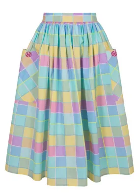 Stylish Skye Check Skirt