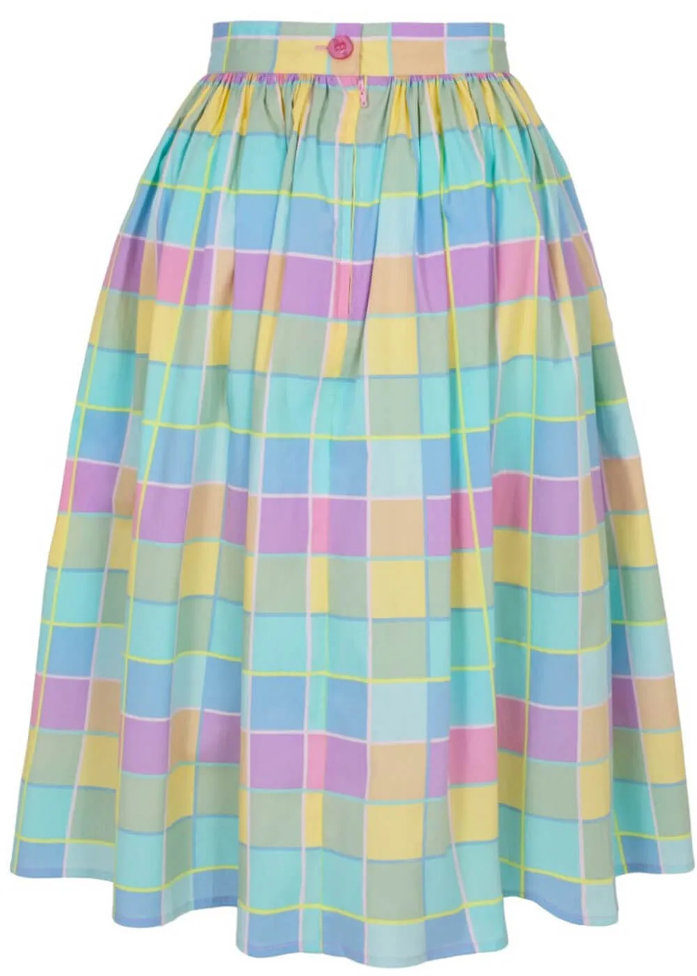 Stylish Skye Check Skirt