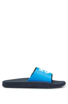 Logo-Branded Straps Slides