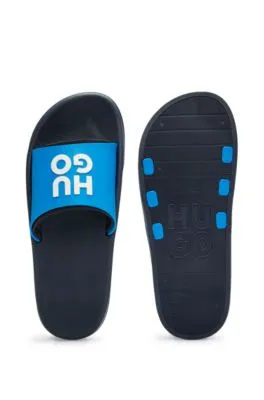 Logo-Branded Straps Slides