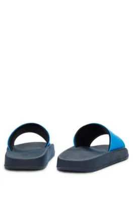 Logo-Branded Straps Slides