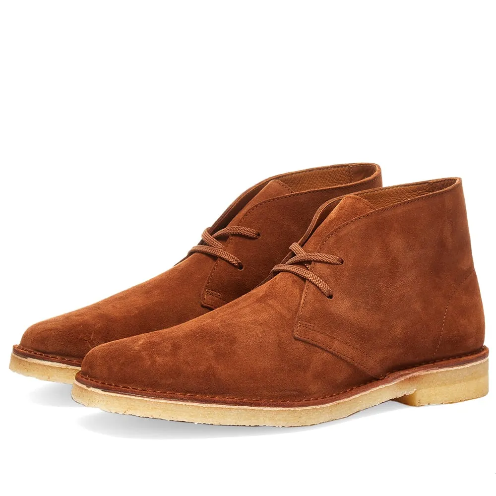 Snuff Suede Galway Boot P249 from Padmore & Barnes