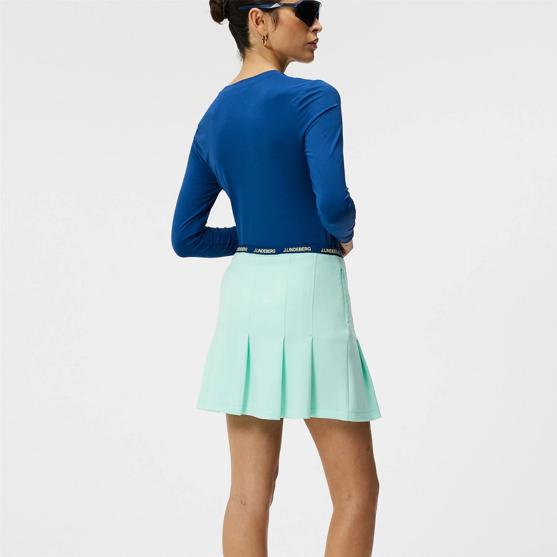 Aruba Blue Lux Bonded Skirt