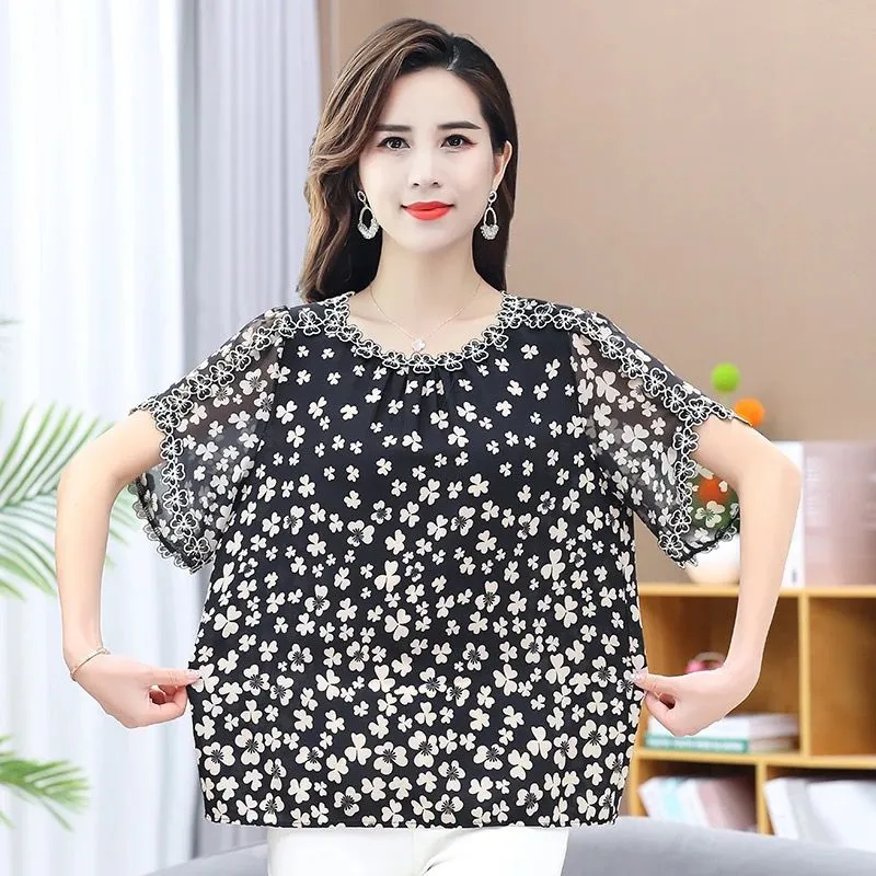 Summer O-neck Blouse