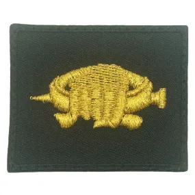 SAF Taekwondo Black Belt Combat Patch Black and Gold