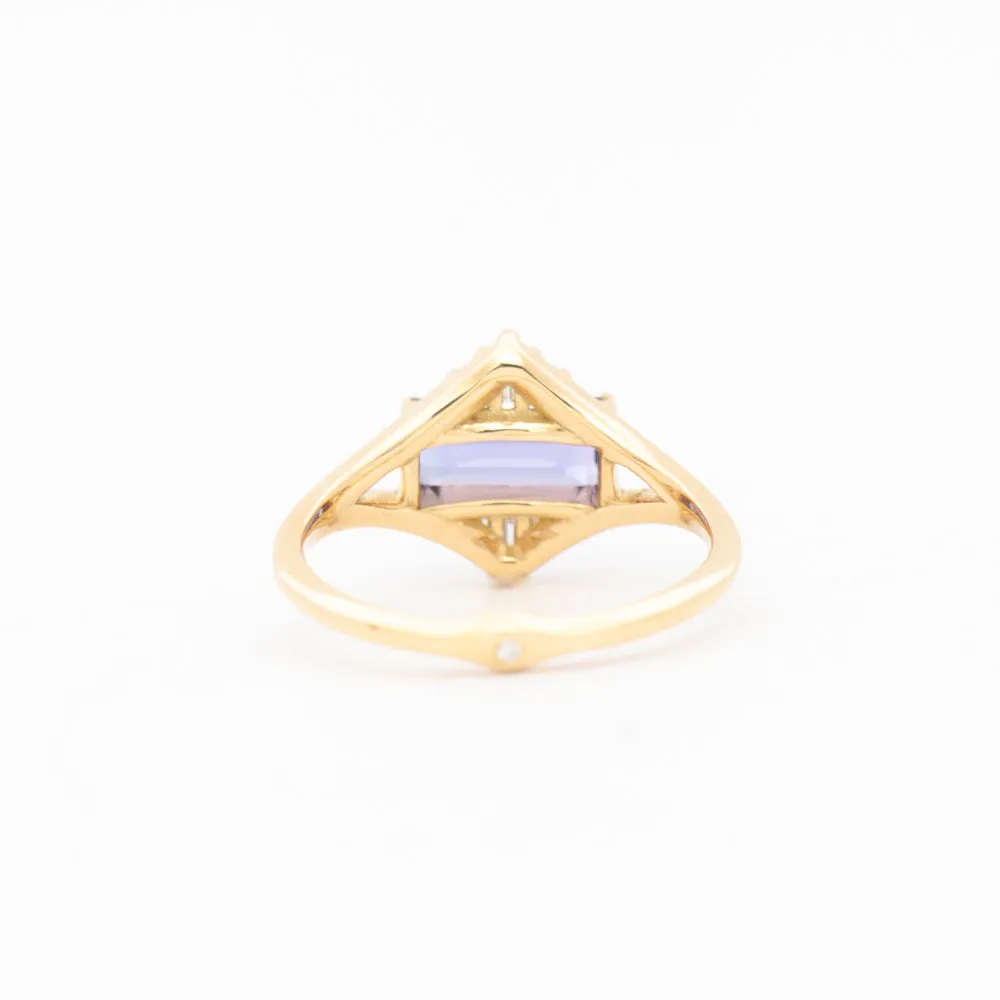 Diamond Pyramid Ring