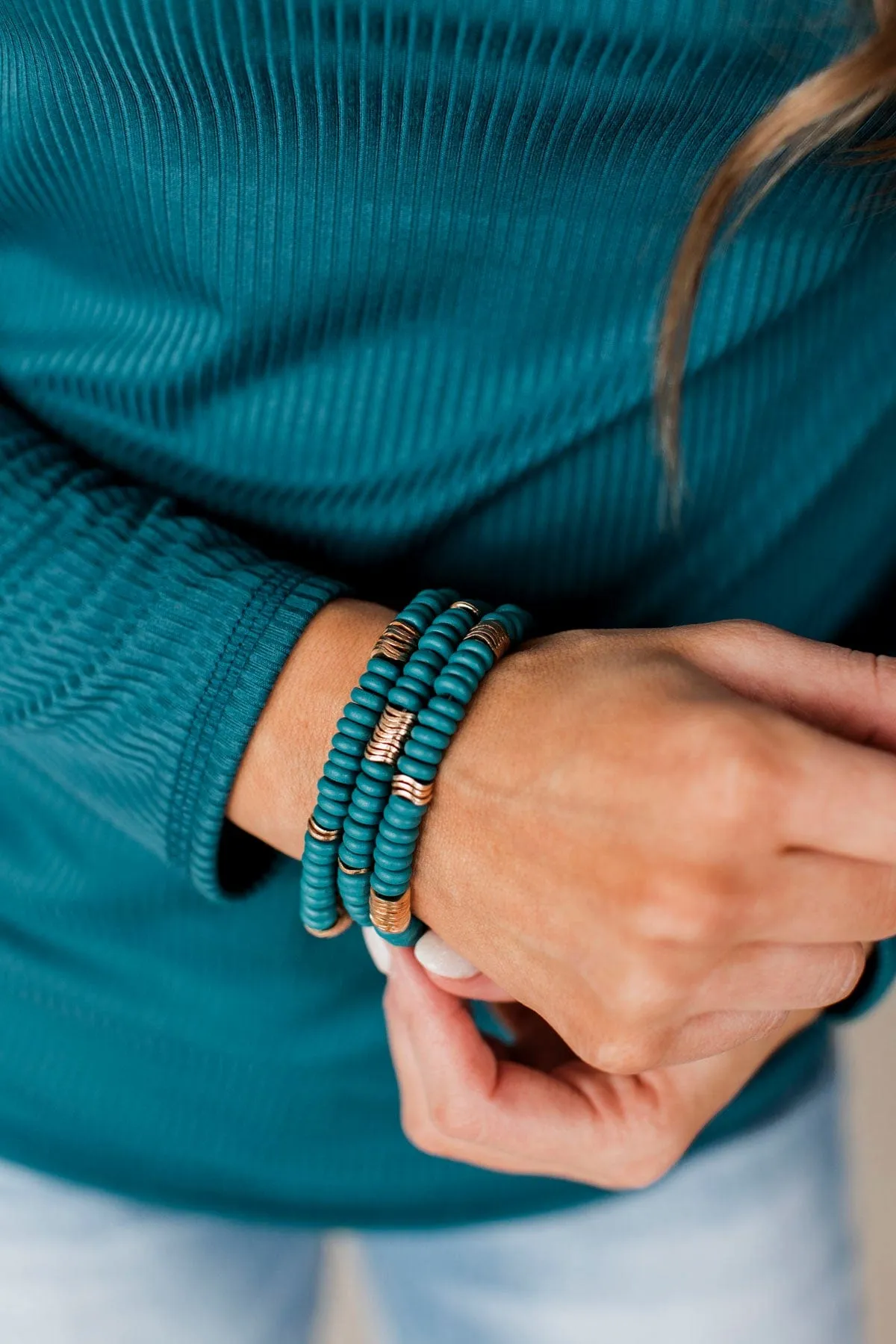 Bracelet Set- Teal Exceptional Flair