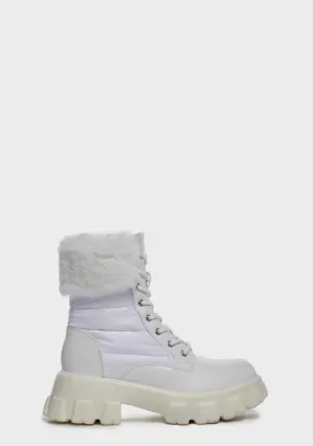 Trendy Icy Combat Boots