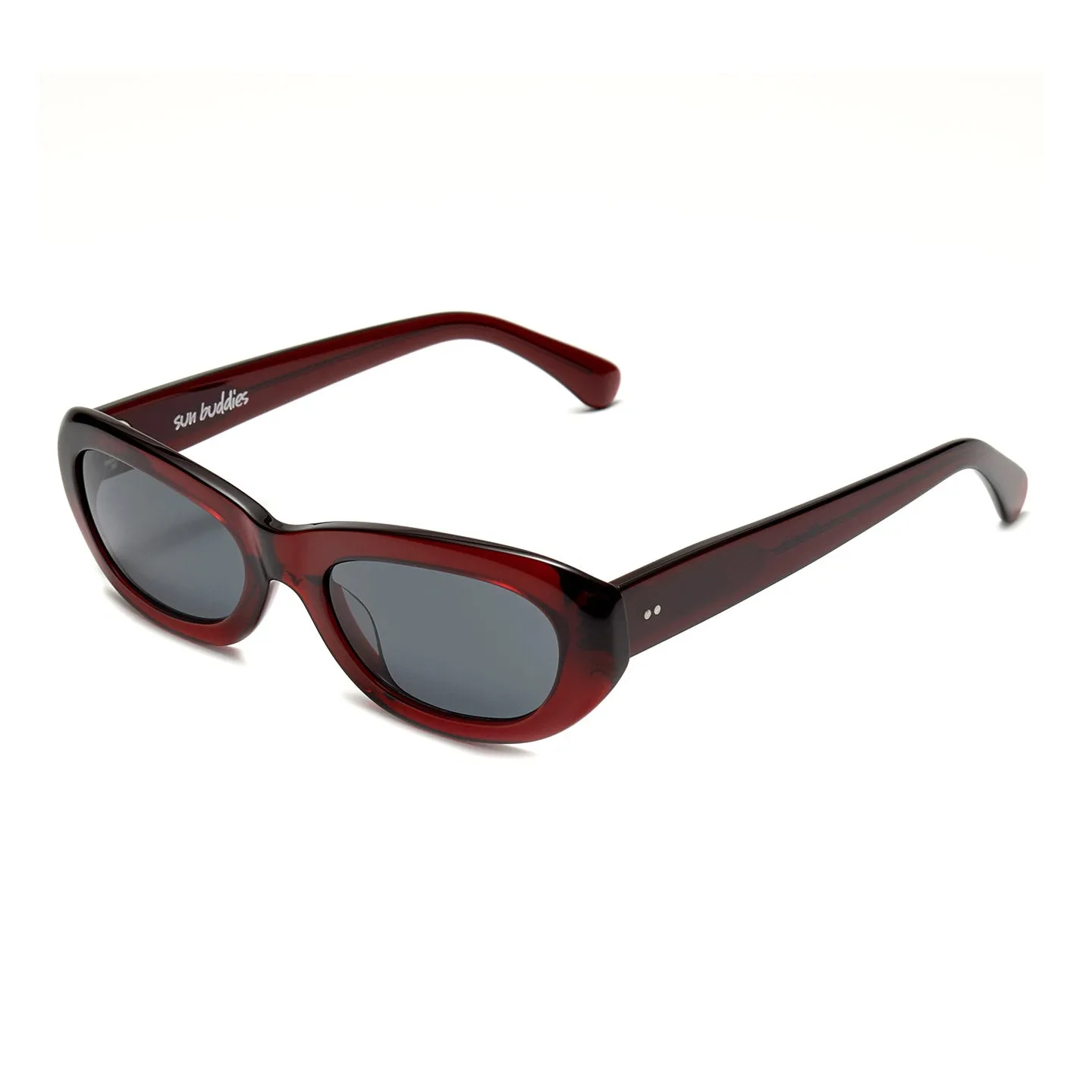 BURGUNDY MIUCCIA SUNGLASSES