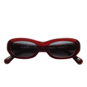 BURGUNDY MIUCCIA SUNGLASSES