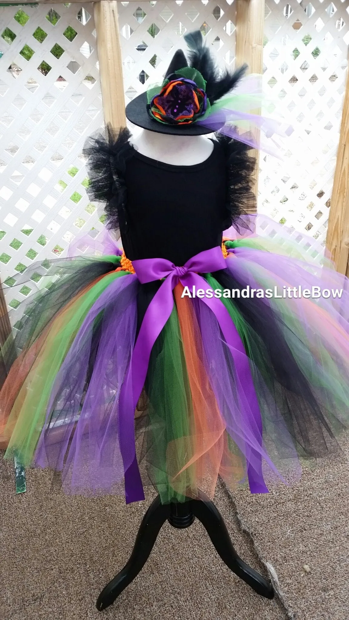 Unique Witch Tutu Skirt