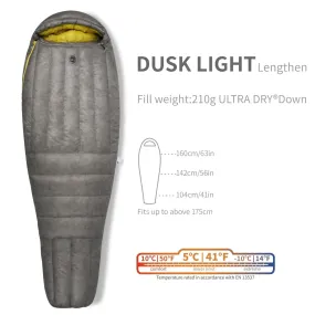 Dusk Series AEGISMAX Ultra-Light 800fp Nylon 7D Sleeping Bag