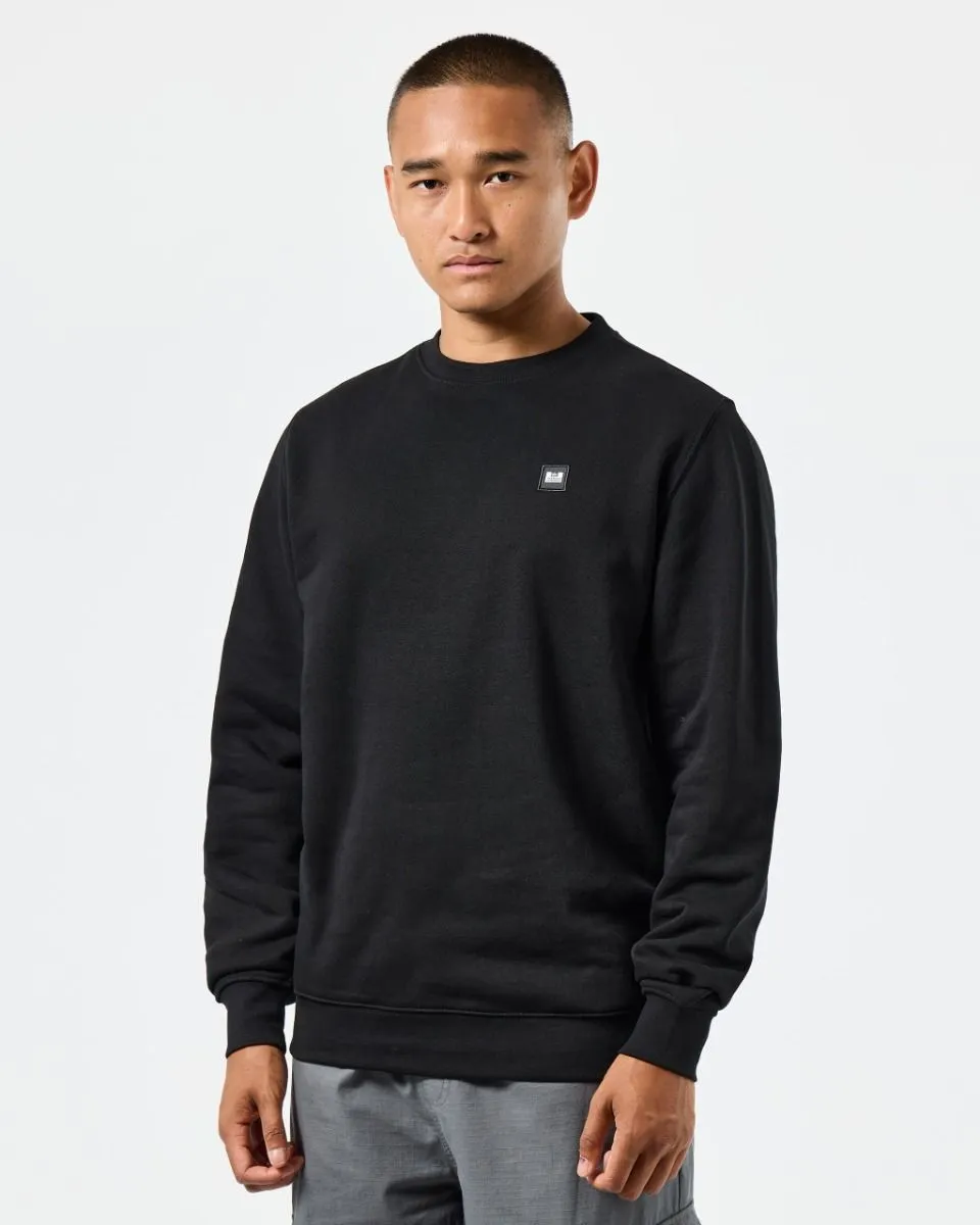 Black Weekend Offender Ferrer Badge Crew Neck Sweatshirts