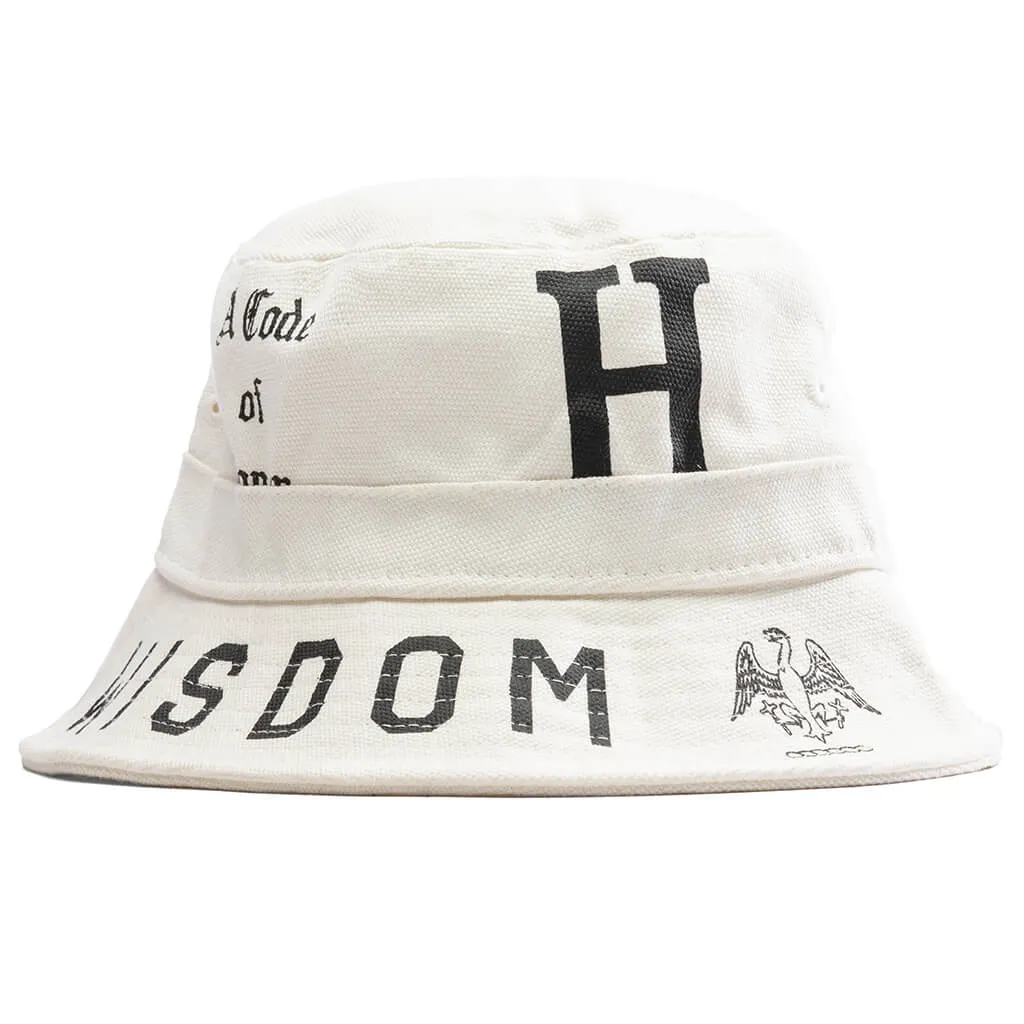 White Code of Honor Bucket Hat