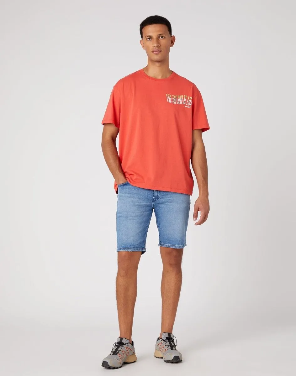 Wrangler Texas Stretch Denim Shorts - The Dude Look