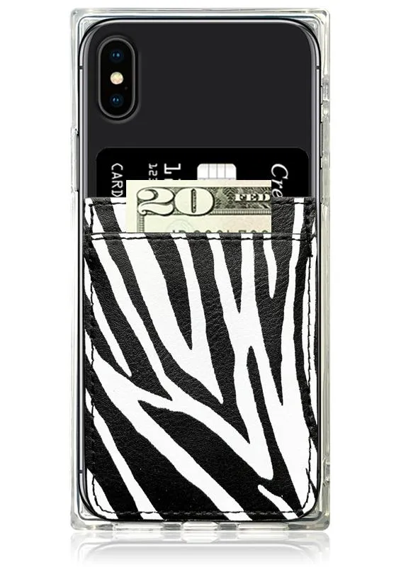 Zebra Pattern Phone Pocket